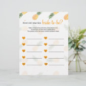 Wie alt war die Braut, um zu duschen Wild Ananas (Stehend Vorderseite)