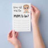 Wie alt war die Mama? Baby Jungen Flyer (Handgriff)