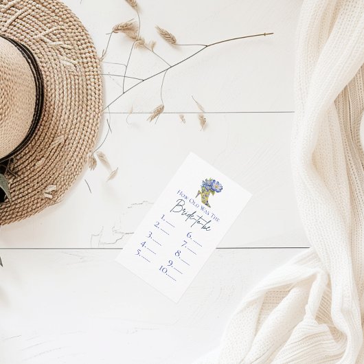 Wie alt war die Reaktion des zukünftigen Brautpart Begleitkarte