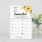 Wie alt war ihr Brautparty englisch spanisch (Stehend Vorderseite)