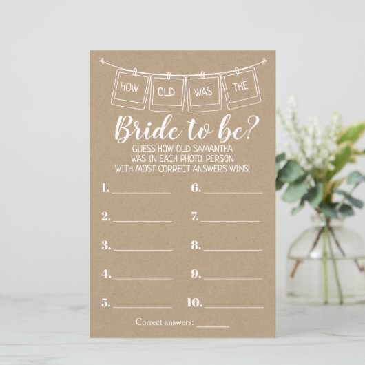 Wie alt war sie rustikal duschte zweisprachiges Sp (Stehend Vorderseite)