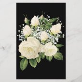 Wie alt war sie? White Rose Game Card Flyer (Hinten)