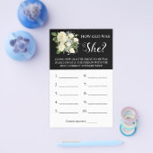 Wie alt war sie? White Rose Game Card Flyer (Einzeln)