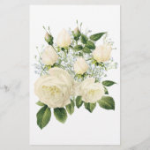 Wie alt war sie? White Rose Game Card Flyer (Hinten)