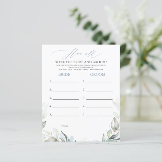 Wie alt waren die BRIDE und das Game (Stehend Vorderseite)