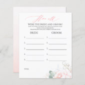 Wie alt waren die BRIDE und das Game (Vorne/Hinten)