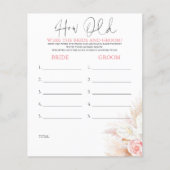 Wie alt waren die BRIDE und das Game (Vorderseite)