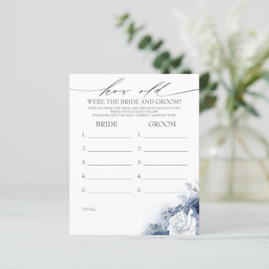 Wie alt waren die BRIDE und das Game (Stehend Vorderseite)