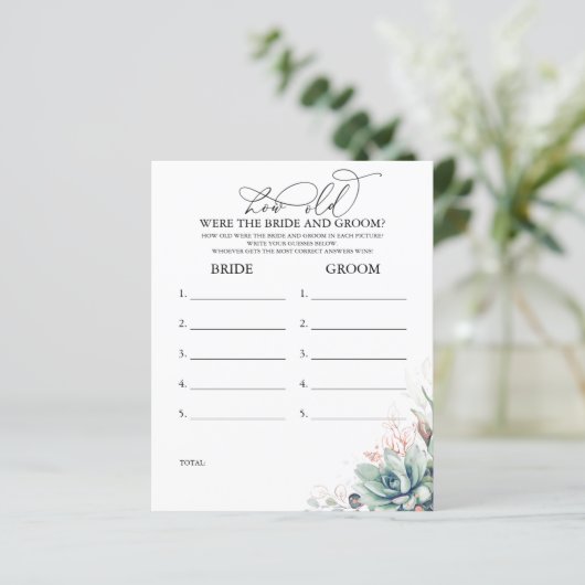Wie alt waren die BRIDE und das Game (Stehend Vorderseite)