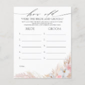 Wie alt waren die BRIDE und das Game (Vorderseite)