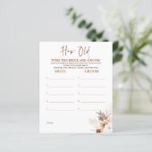 Wie alt waren die BRIDE und das Game (Stehend Vorderseite)