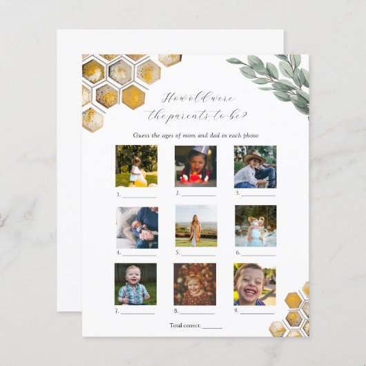 Wie alt waren sie Baby Showspiel (Vorne/Hinten)