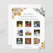 Wie alt waren sie Brautparty-Spiel (Vorne/Hinten)