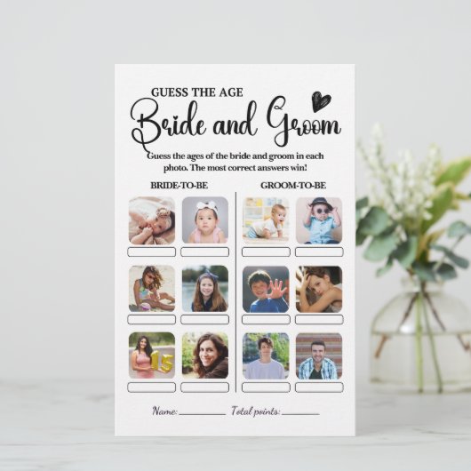 Wie alt waren sie das Brautparty im Alter schätzen (Stehend Vorderseite)