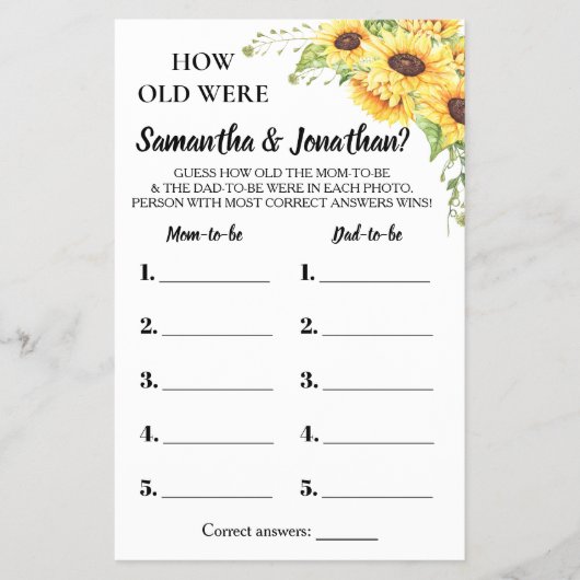 Wie alt waren sie, die sich eine zweisprachige Spi Flyer (Vorne)