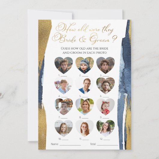 Wie alt waren sie, um Brautparty zu züchten Einladung (Vorderseite)