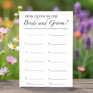 Wie alt waren sie, um Brautparty zu züchten Einladung