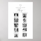 Wie alt waren sie, um Foto zu erahnen, Spiel Poster (Vorne)