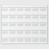 Wie alt würdest du sein? Packpapier (Flach)