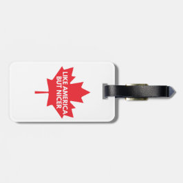 Wie Amerika, aber Nicer Gepäckmarke Gepäckanhänger