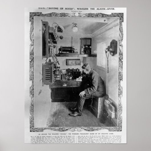 Wie an Bord der verwüsteten "Titanic" Poster (Vorne)