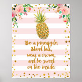 Wie Ananas Poster Art Print (Vorne)