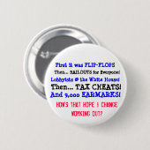 Wie arbeitet diese HOFFNUNG und ÄNDERUNG aus? Button (Vorne & Hinten)