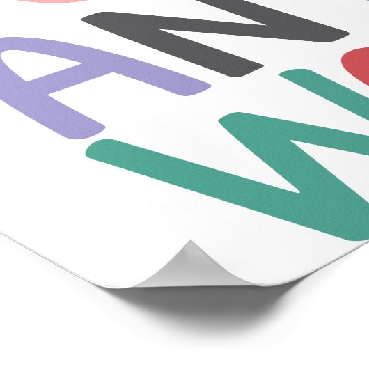 Wie auch immer, Husteln, Grind, hart arbeiten, Bür Poster (Ecke)