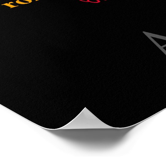 Wie auch immer man es sagt, es ist Radio II Poster (Ecke)