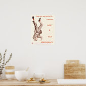 Wie auch immer Sie es betrachten Poster (Küche)