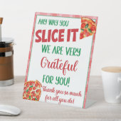 Wie auch immer Sie es schneiden Pizza Aufwertung M Sockelschild (In SItu)