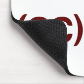 Wie auf CCTV gesehen Mousepad (Ecke)