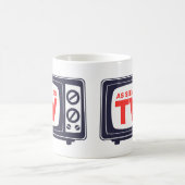 Wie auf FernsehTasse gesehen Kaffeetasse (Mittel)