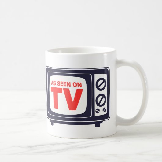 Wie auf FernsehTasse gesehen Kaffeetasse (Rechts)