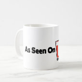Wie auf TV-Tasse gesehen Kaffeetasse (Vorderseite Links)