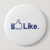 Wie Autoaufkleber Button (Vorderseite)