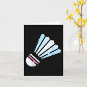 Wie Badminton Shuttle Birdie 3 Karte (Gelbe Blume)