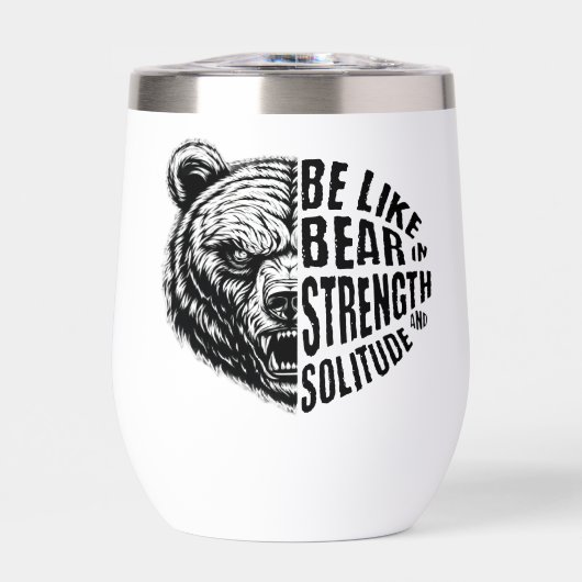 Wie Bär in Stärke und Einsamkeit (Vorderseite)