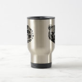 Wie Bär in Stärke und Einsamkeit Reisebecher (Mittel)