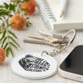 Wie Bär in Stärke und Einsamkeit Schlüsselanhänger (Vorderseite rechts)