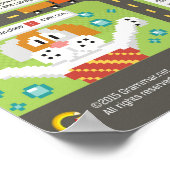 Wie beherrsche ich Doppelpunkt und Semikolon? Poster (Ecke)