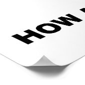 Wie betroffen sind Sie durch Verschmutzung? (Physi Poster (Ecke)