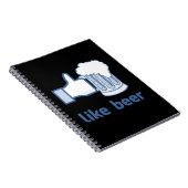 Wie Bier Notizblock (Rechte Seite)