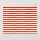 Wie Big Mommy's Bauch Firefighter Shower Game Card Flyer (Hinten)