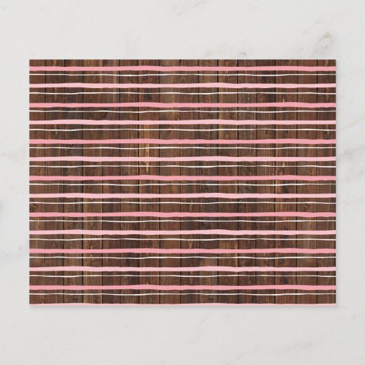 Wie Big Mommy's Bly OM Cowgirl Shower Game Card Flyer (Hinten)