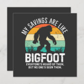 Wie Bigfoot, nie gesehen! (Vorne/Hinten)