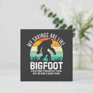 Wie Bigfoot, nie gesehen!