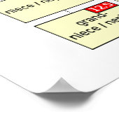 Wie bin ich mit Ihnen verwandt? (Genealogie) Poster (Ecke)