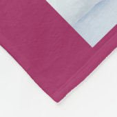 Wie Blume brauchen Regen Custom Liebe Foto Fleecedecke (Ecke)