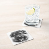 WIE BONK! RECHTECKIGER PAPPUNTERSETZER (Vor Ort)